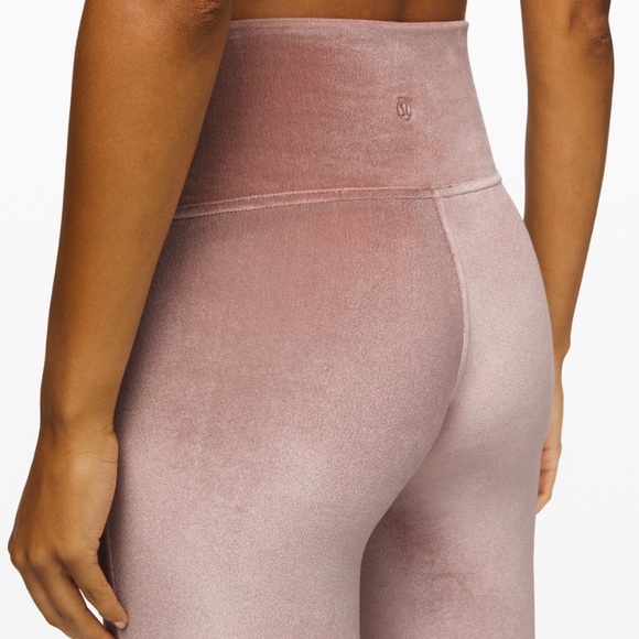 Lululemon Wunder Under Lounge High-Rise Tight Leggings 28” Velvet Spanish Oak 6 - Picture 6 of 13